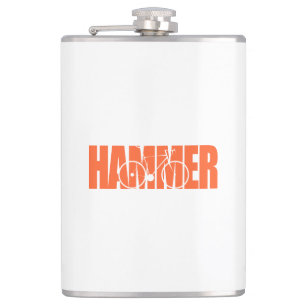 Hammer Cycling Hip Flask