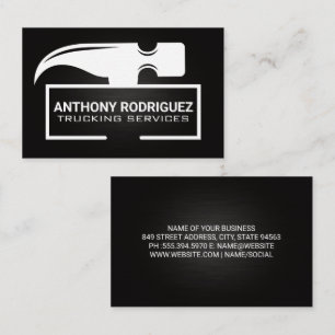 Hammer Head Hardware Tools Business Card