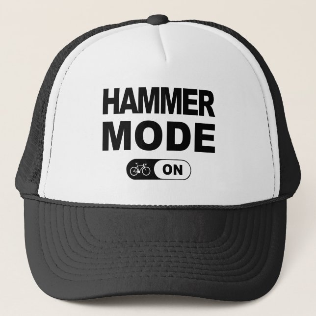 Hammer Mode On Trucker Hat (Front)
