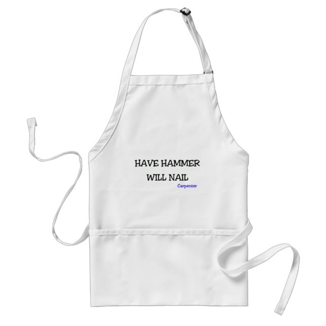 Hammer & Nail Standard Apron (Front)