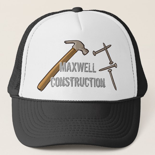 Hammer & Nails Hat (Front)