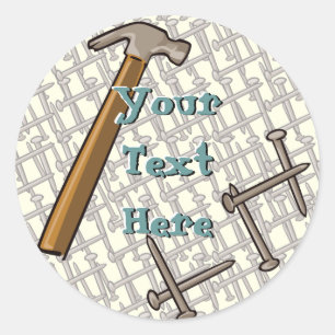 Hammer & Nails Sticker