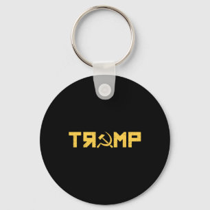 Hammer Sickle Russia Collusion Ussr Resist Key Ring