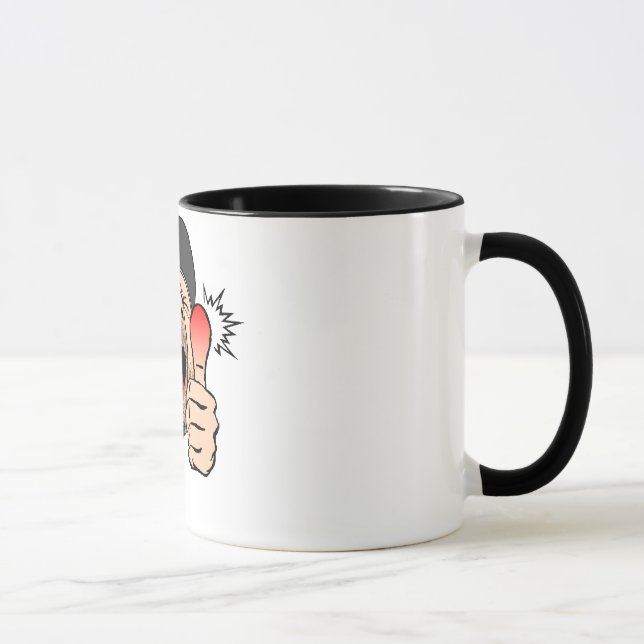 Hammer Smash Mug (Right)