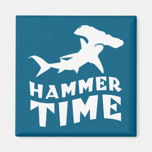 Hammer Time   Design For Hammerhead Shark Lovers Magnet