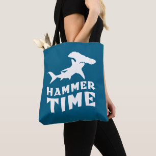 Hammer Time Design For Hammerhead Shark Lovers Tote Bag