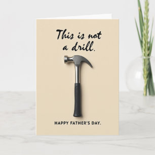 Hammer Time Fathers Day Card