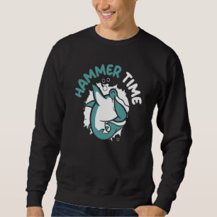 Hammer Time Shark Animal Marine Biologist Sweatshirt