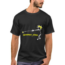 Hammer Time Tee Thrower Black Yellow Mens