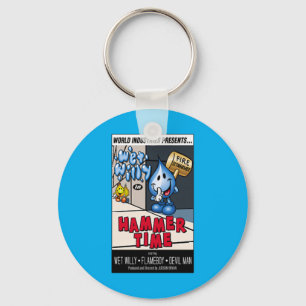 Hammer Time World Industries Key Ring