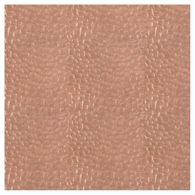 Hammered copper-look fabric (Close Up)
