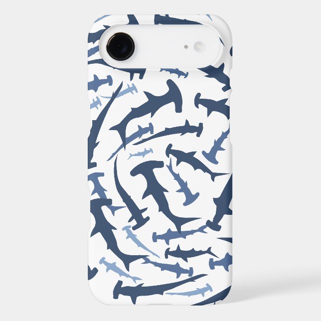 hammerhai hammerhead shark scuba diving Case-Mate iPhone case (Back)