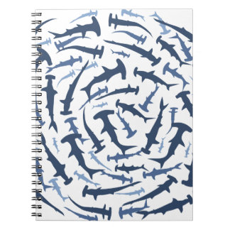 hammerhai hammerhead shark scuba diving notebook