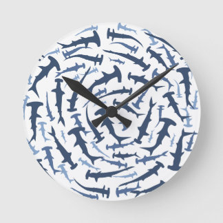 hammerhai hammerhead shark scuba diving round clock