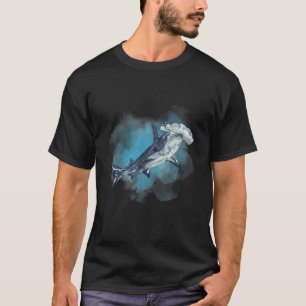 Hammerhead Deep Ocean Creatures and Rift Life T-Shirt