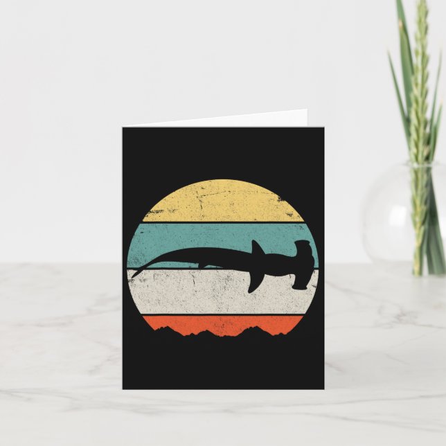Hammerhead Shark  Card (Front)