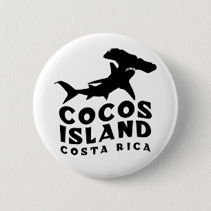 Hammerhead Shark Cocos Island 6 Cm Round Badge