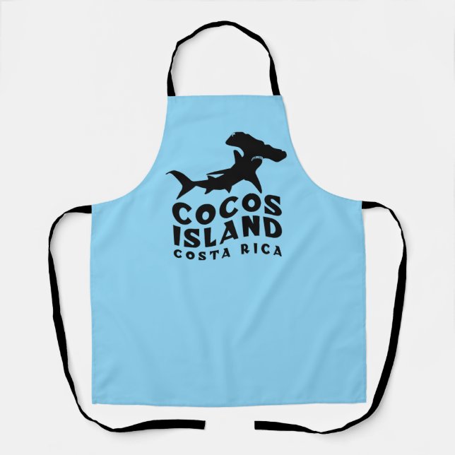 Hammerhead Shark Cocos Island Apron (Front)