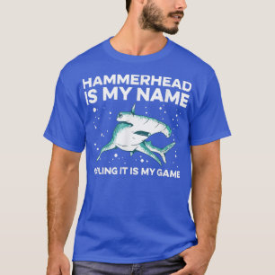 Hammerhead Shark Diving Design For A Hammerhead Sh T-Shirt