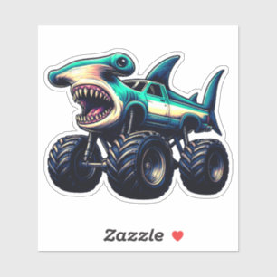 Hammerhead Shark Monster Truck 