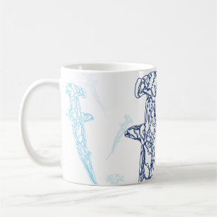 Hammerhead shark mug