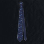 Hammerhead shark patterned tie<br><div class="desc">A subtle way to enjoy your favorite sea creature with this uniquely designed,  semi-abstract hammerhead shark patterned tie</div>