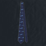 Hammerhead shark patterned tie<br><div class="desc">A subtle way to enjoy your favorite sea creature with this uniquely designed,  semi-abstract hammerhead shark patterned tie</div>