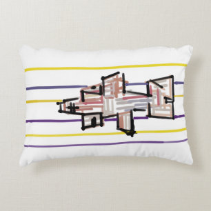 Hammerhead shark Summer joy Decorative Cushion