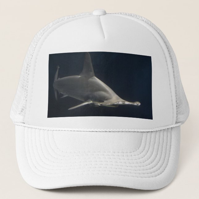 Hammerhead Shark Trucker Hat (Front)