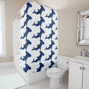 Hammerhead Sharks Shower Curtain
