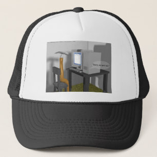 Hammering @ The PC Funny Gifts & Tees Trucker Hat