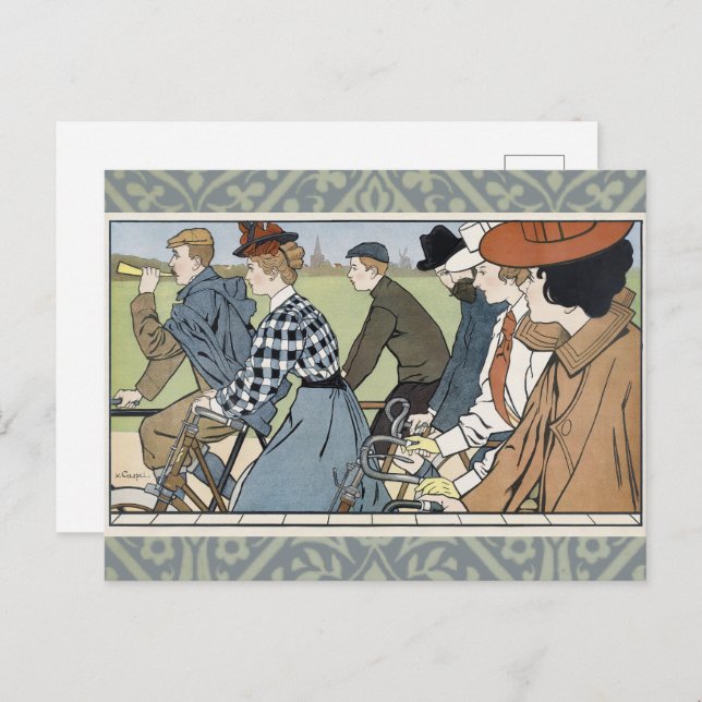 Hammers Bicycles by Johann Georg van Caspel Postcard (Front/Back)