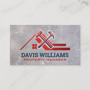 Hammers   Rooftop Icon   Home Logo Appointment Card