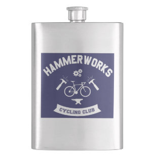 Hammerworks Cycling Club Hip Flask