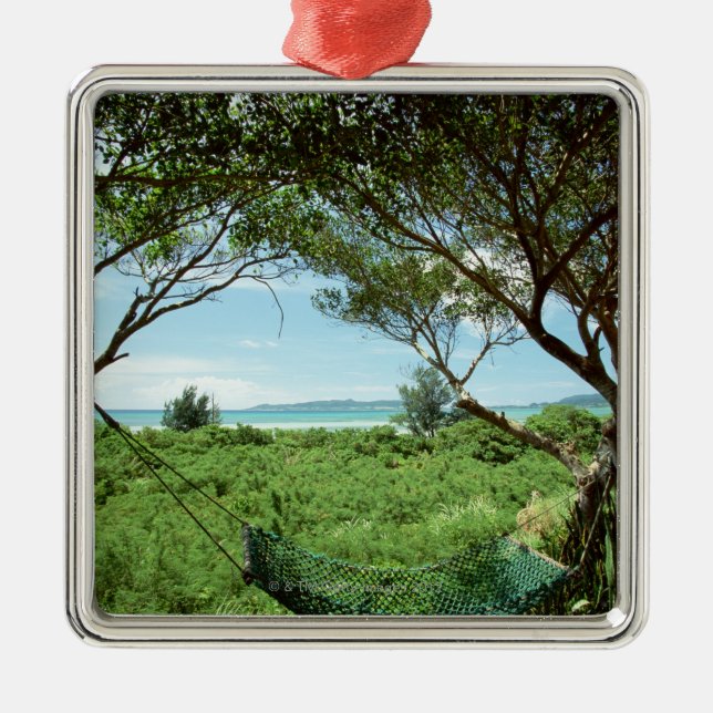 Hammock Metal Ornament (Front)