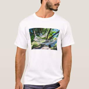 Hammock on the beach, Fiji T-Shirt