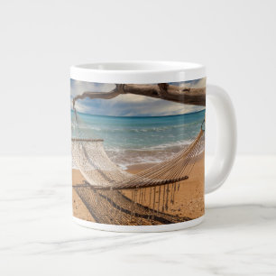 Hammock on the Shore Large Coffee Mug