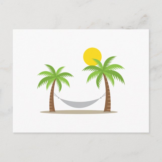 Hammock & Palms Postcard (Front)