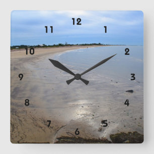 Hammonasset Beach Wall Clock