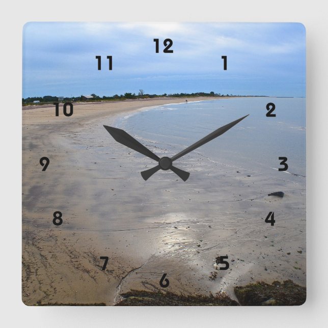 Hammonasset Beach Wall Clock (Front)