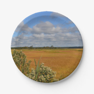 Hammonasset Marsh Paper Plate