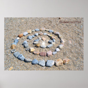 Hammonasset Spiral Poster