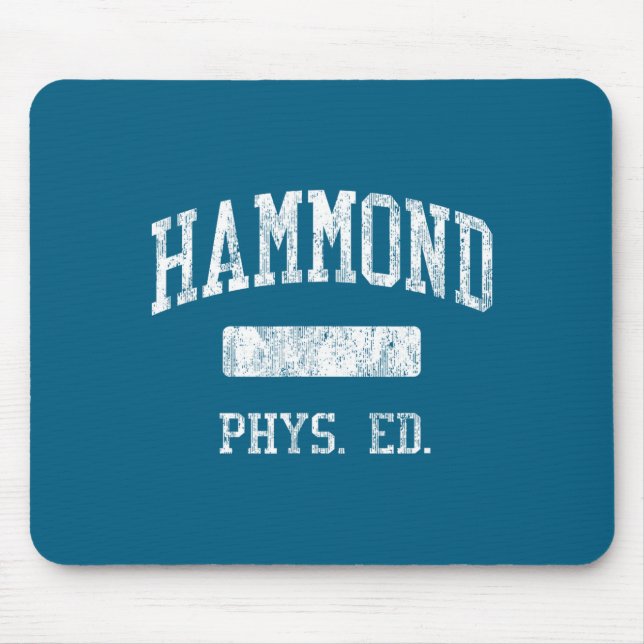 Hammond high school hs hammond la phys ed  mouse pad (Front)