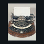 Hammond typewriter, with the ideal keyboard postcard<br><div class="desc">English School's Hammond typewriter,  with the ideal keyboard,  c.1895 located at a Private Collection.</div>