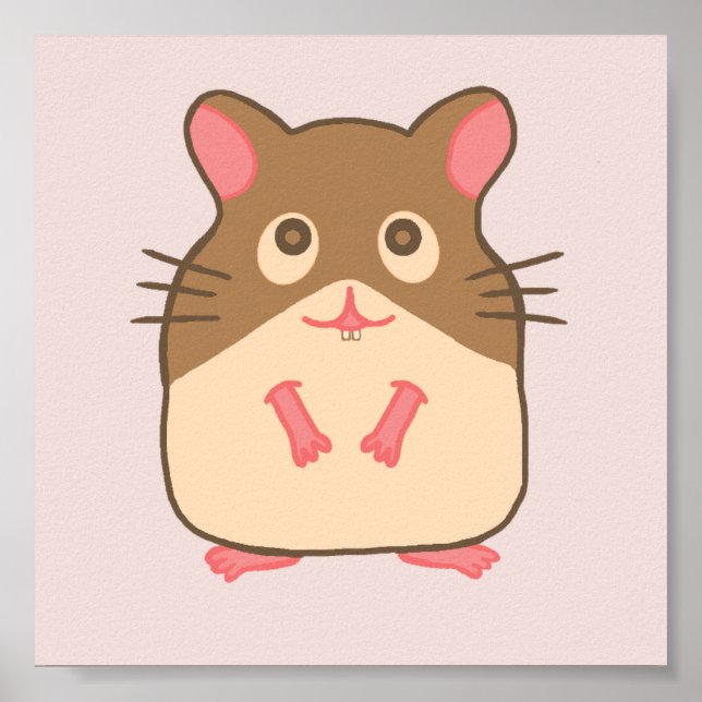 Hammy Hamster Poster (Front)