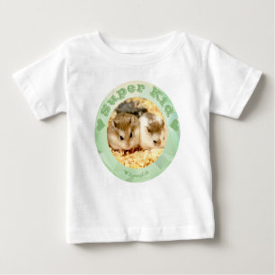 HammyVille - Cute Brown White Hamster - Super Kids Baby T-Shirt