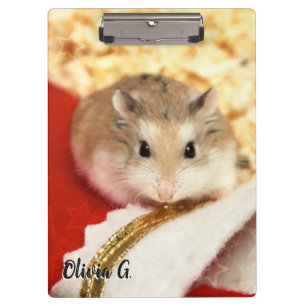 Hammyville - Cute Hamster Clipboard