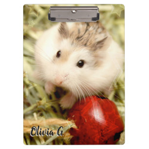 Hammyville - Cute Hamster Clipboard