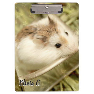 Hammyville - Cute Hamster Clipboard