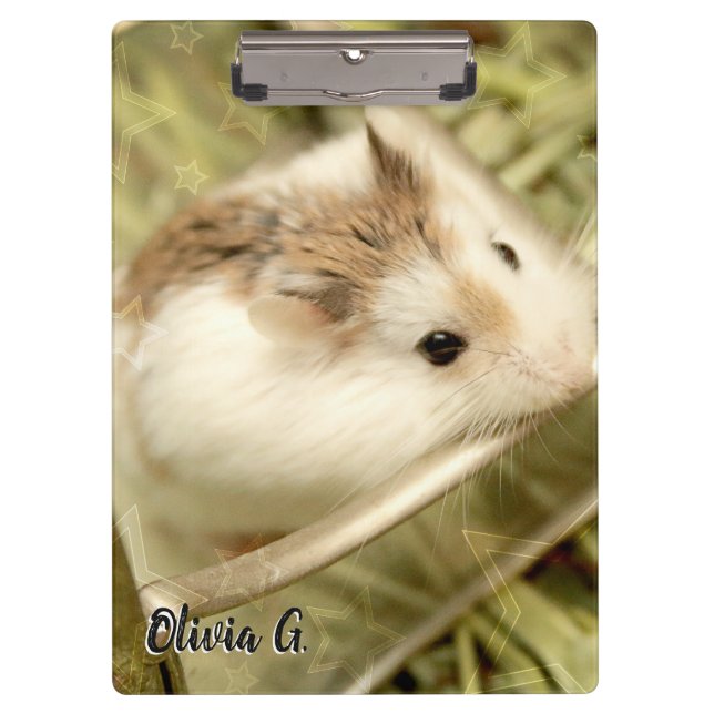 Hammyville - Cute Hamster Clipboard (Front)